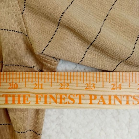 Dockers Golf Polo Shirt Mens Large Short‎ Sleeve Gold Lightweight - Picture 6 of 12